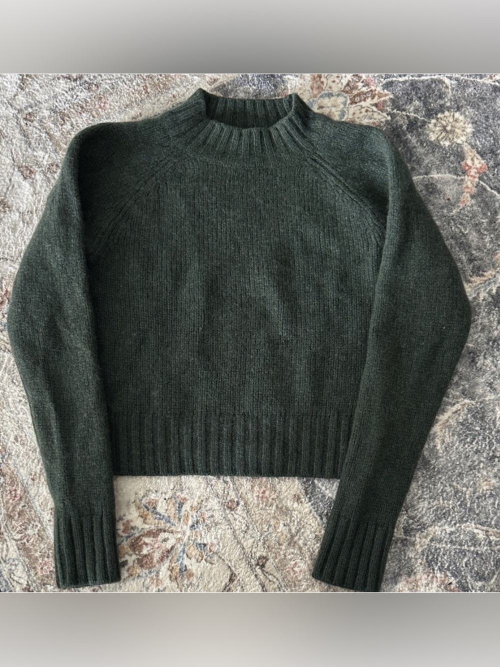 Vince Cashmere Green Sweater